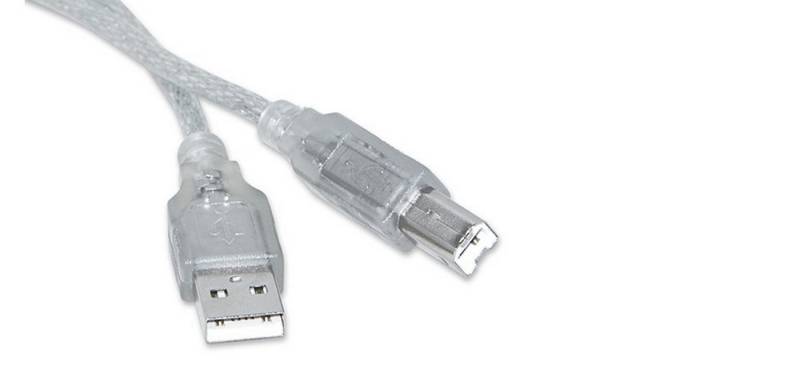 INCA 1,5 Meter Hi-Speed USB 2.0 Kabel: Plug-and-Play für Drucker USB-Kabel, (150 cm) von INCA