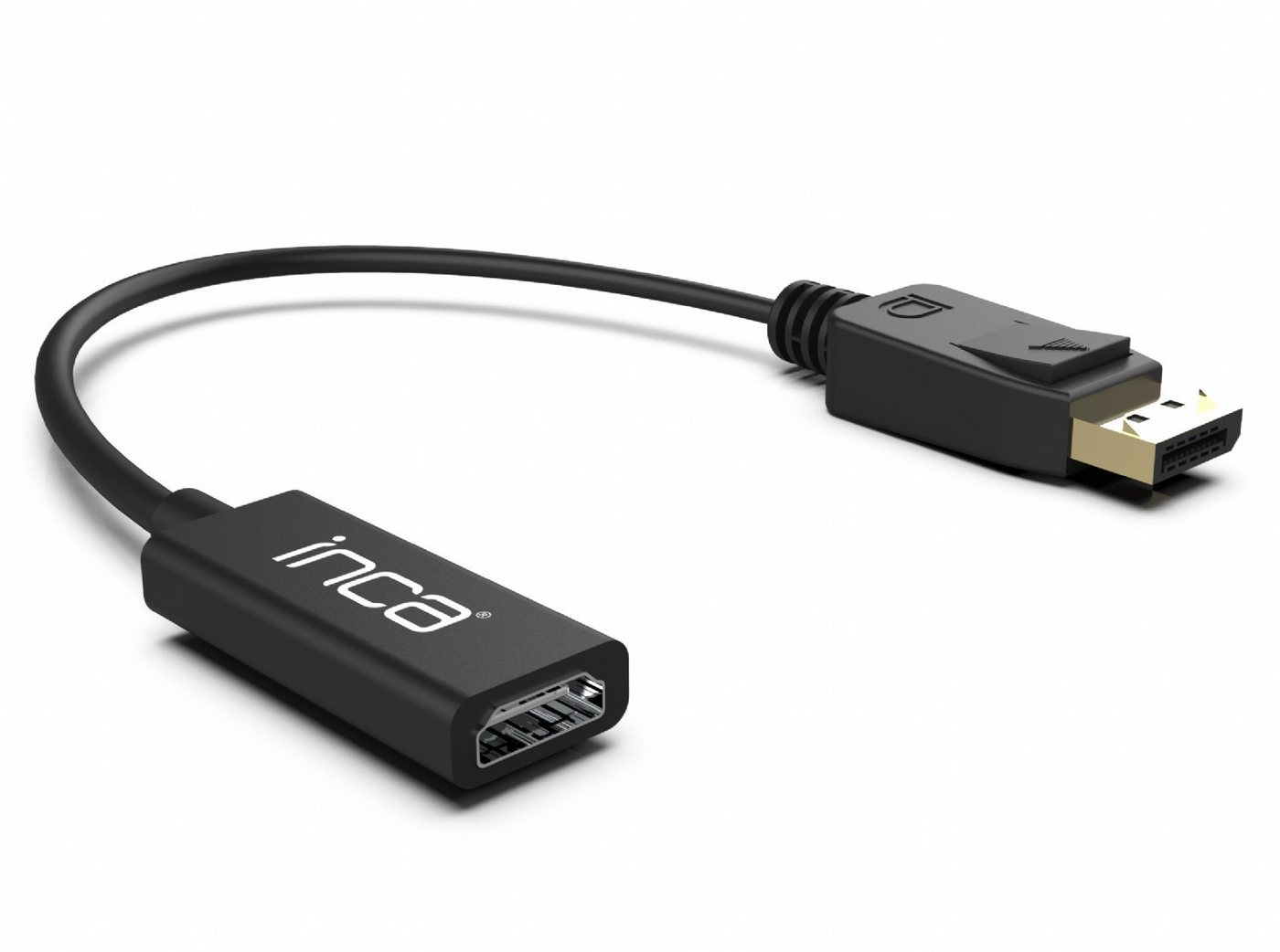 INCA Displayport zu HDMI Adapter 20cm Displayport-Stecker, HDMI-Buchse HDMI-Adapter von INCA