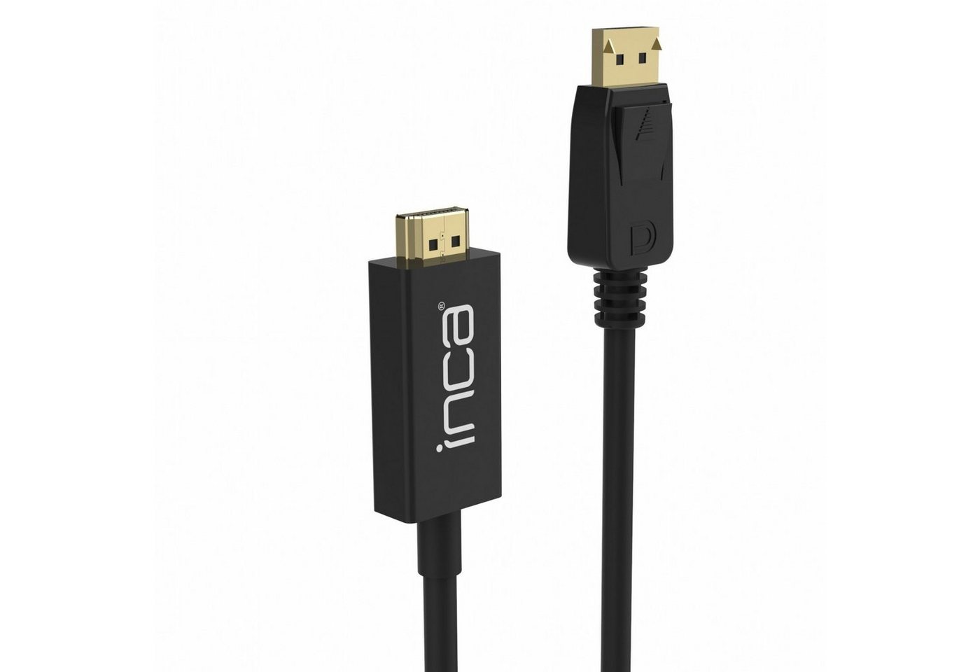INCA High-Definition Verbindung: 1,8m DisplayPort zu HDMI Kabel Video-Kabel, (180 cm) von INCA