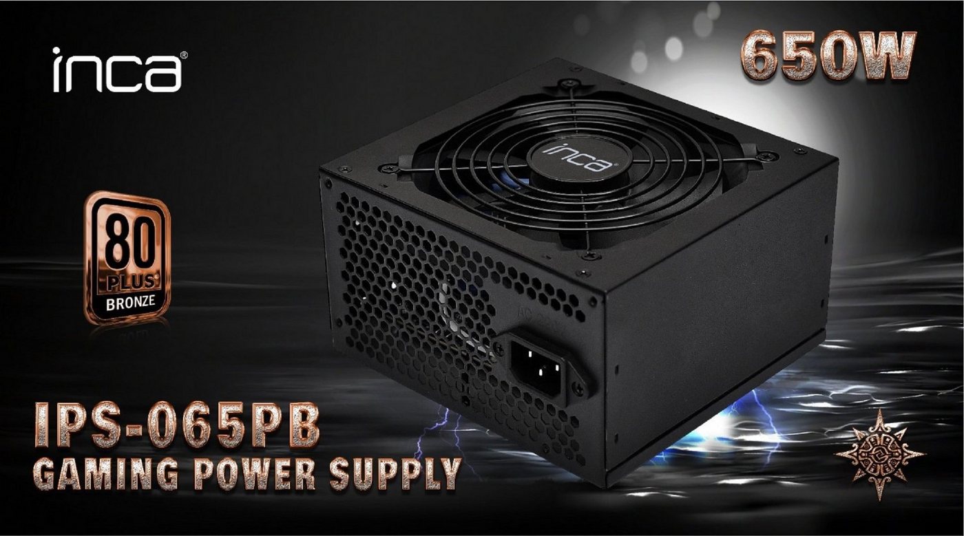 INCA INCA IPS-650 80+ BRONZE Netzteil für den PC 650W Leistung PC-Netzteil INCA INCA IPS-650 80+ BRONZE Netzteil für den PC 650W Leistung PC-Netzteil von INCA