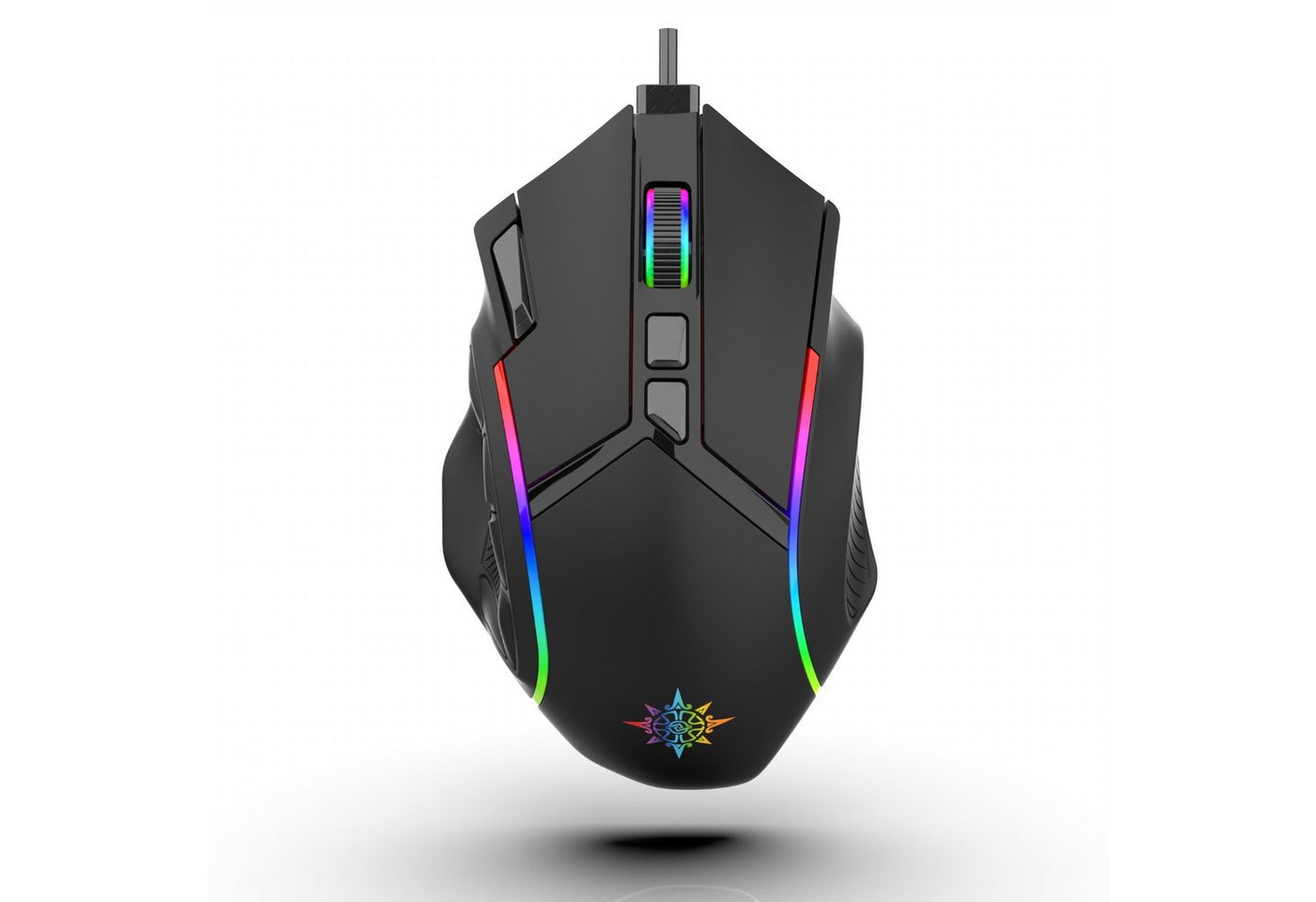 INCA Rgb 12.800 DPI Makrotasten Gaming Maus 12 Programmierbare Tasten Gaming-Maus von INCA