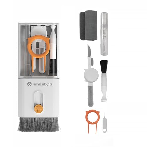 Tastatur Reinigungsset, 10 in 1 Screen Keyboard Cleaning Brush Kit, Multi Cleaner Reinigen Bürste Reiniger Stift fürTablet, PC-Monitor, Kamera,Earphone von INCIAJOY