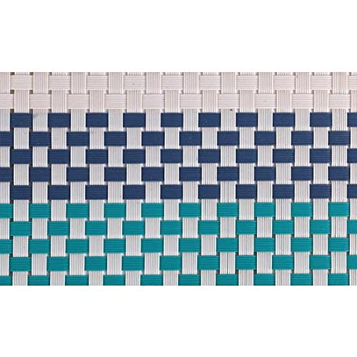 Inde - Einzelbett PVC grün und beige 45 x 33 cm von INDE
