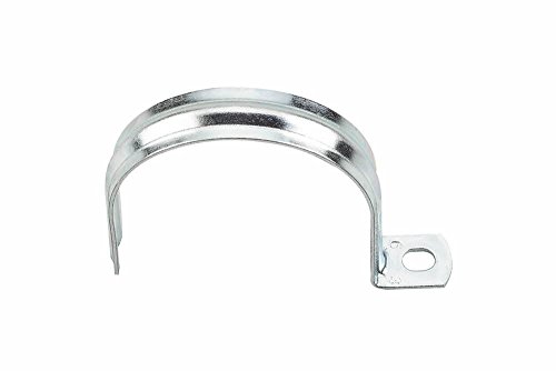 Index Fixing Systems ABPI016 Befestigungsschelle verzinkt Halb mit Einem Befestigungsloch, 16 mm, 50 Stück von INDEX A PERFECT FIXING