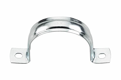 Index Fixing Systems ABPU028 Befestigungsschelle Verzinkt mit Zwei Befestigungslöcher, 28 mm (100 Stück) von INDEX A PERFECT FIXING