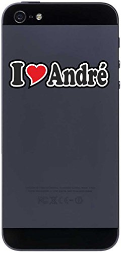 Aufkleber Decal Handyaufkleber Handyskin 50 mm Ich Liebe - I Love André - Smartphone Telefon Handy - Sticker mit Namen vom Mann Frau Kind Aufkleber Decal Handyaufkleber Handyskin 50 mm Ich Liebe - I Love André - Smartphone Telefon Handy - Sticker mit Namen vom Mann Frau Kind von INDIGOS UG