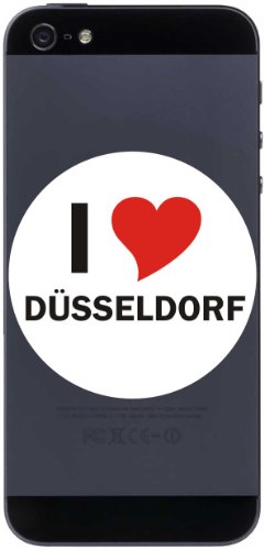I Love Aufkleber 7 cm mit Stadtname DUESSELDORF - Decal - Sticker - Handy - Handyskin - Handyaufkleber - Telefonaufkleber - JDM - Die Cut - OEM I Love Aufkleber 7 cm mit Stadtname DUESSELDORF - Decal - Sticker - Handy - Handyskin - Handyaufkleber - Telefonaufkleber - JDM - Die Cut - OEM von INDIGOS UG