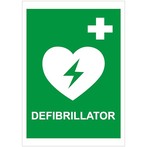Indigos UG Aufkleber Defibrillator - 210x148 - Hotel, Firma, Schutz, KITA, Arzt, Praxis, Wohnung - Sicherheit - Warnung Indigos UG Aufkleber Defibrillator - 210x148 - Hotel, Firma, Schutz, KITA, Arzt, Praxis, Wohnung - Sicherheit - Warnung von INDIGOS UG