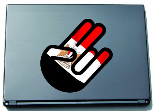 INDIGOS UG Laptop Aufkleber The Shocker Hand Egypt-Ägypten 297x205 mm - Umriss schwarz - Sticker selbstklebend - Fahne - Flagge - Tuning - Modellblau - Home - Etiketten INDIGOS UG Laptop Aufkleber The Shocker Hand Egypt-Ägypten 297x205 mm - Umriss schwarz - Sticker selbstklebend - Fahne - Flagge - Tuning - Modellblau - Home - Etiketten von INDIGOS UG