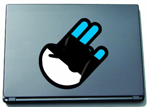INDIGOS UG Laptop Aufkleber The Shocker Hand Estonia-Estland 297x205 mm - Umriss schwarz - Sticker selbstklebend - Fahne - Flagge - Tuning - Modellblau - Home - Etiketten INDIGOS UG Laptop Aufkleber The Shocker Hand Estonia-Estland 297x205 mm - Umriss schwarz - Sticker selbstklebend - Fahne - Flagge - Tuning - Modellblau - Home - Etiketten von INDIGOS UG