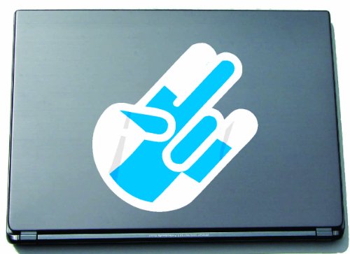 INDIGOS UG Laptop Aufkleber The Shocker Hand Finland-Finnland 297x205 mm - weißer Umriss - Sticker selbstklebend - Fahne - Flagge - Tuning - Modellblau - Home - Etiketten INDIGOS UG Laptop Aufkleber The Shocker Hand Finland-Finnland 297x205 mm - weißer Umriss - Sticker selbstklebend - Fahne - Flagge - Tuning - Modellblau - Home - Etiketten von INDIGOS UG
