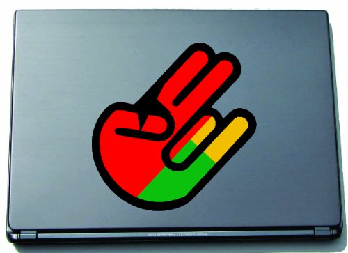 INDIGOS UG Laptop Aufkleber The Shocker Hand Guinea-Bissau 297x205 mm - Umriss schwarz - Sticker selbstklebend - Fahne - Flagge - Tuning - Modellblau - Home - Etiketten INDIGOS UG Laptop Aufkleber The Shocker Hand Guinea-Bissau 297x205 mm - Umriss schwarz - Sticker selbstklebend - Fahne - Flagge - Tuning - Modellblau - Home - Etiketten von INDIGOS UG