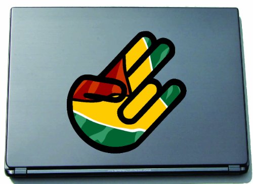 INDIGOS UG Laptop Aufkleber The Shocker Hand Guyana-Guayana 297x205 mm - Umriss schwarz - Sticker selbstklebend - Fahne - Flagge - Tuning - Modellblau - Home - Etiketten INDIGOS UG Laptop Aufkleber The Shocker Hand Guyana-Guayana 297x205 mm - Umriss schwarz - Sticker selbstklebend - Fahne - Flagge - Tuning - Modellblau - Home - Etiketten von INDIGOS UG