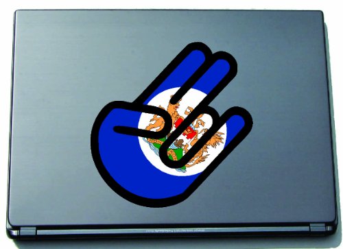 INDIGOS UG Laptop Aufkleber The Shocker Hand Hong Kong-Hong Kong 297x205 mm - Umriss schwarz - Sticker selbstklebend - Fahne - Flagge - Tuning - Modellblau - Home - Etiketten INDIGOS UG Laptop Aufkleber The Shocker Hand Hong Kong-Hong Kong 297x205 mm - Umriss schwarz - Sticker selbstklebend - Fahne - Flagge - Tuning - Modellblau - Home - Etiketten von INDIGOS UG