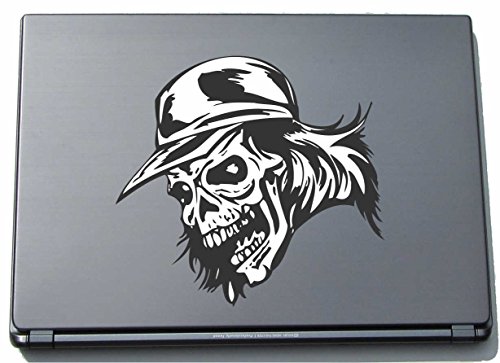 INDIGOS UG Laptopskin Aufkleber Decal Sticker Laptop 160mmx150mm kühlen Schädels von INDIGOS UG