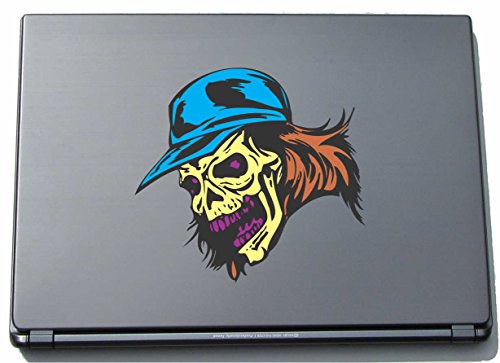 INDIGOS UG Laptopskin Aufkleber Decal Sticker Laptop 160mmx150mm kühlen Schädels von INDIGOS UG