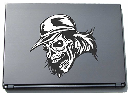 INDIGOS UG Laptopskin Aufkleber Decal Sticker Laptop 225mmx210mm kühlen Schädels von INDIGOS UG