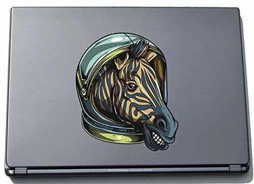 Laptopaufkleber Laptopskin Misc1-Astro3 - Astronaut Zebra - 150 x 130 mm Aufkleber von INDIGOS UG