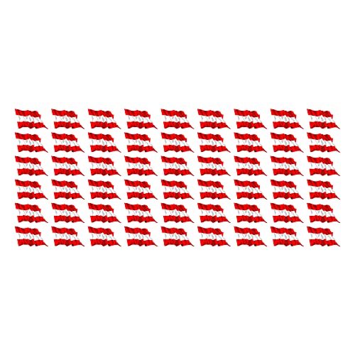 Indigos UG Österreich Aufkleber Fahne - wehend - Miniflaggen - 54 Stück - 20x12mm - selbstklebende Folie - Mini Sticker - Minifahnen - Flagge für Auto, Laptop, Modellbau Indigos UG Österreich Aufkleber Fahne - wehend - Miniflaggen - 54 Stück - 20x12mm - selbstklebende Folie - Mini Sticker - Minifahnen - Flagge für Auto, Laptop, Modellbau von INDIGOS UG