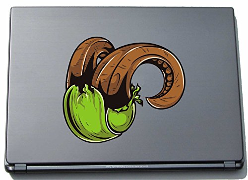 pinkelephant Laptopaufkleber Laptopskin Sport 106 - Horn - 210 x 242 mm Aufkleber von INDIGOS UG