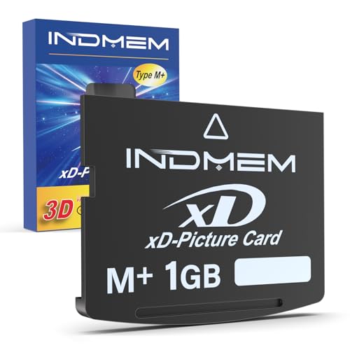 INDMEM xD-Picture Card 2GB Type M+ XD Speicherkarte Digitalkamera-Speicherkarte für Olympus Fuji Fujifilm Digitalkamera von INDMEM