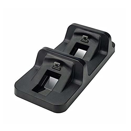 Dual-Ladestation kompatibel mit PS4 / PS4 Slim / PS4 Pro-Controllern, Ladestation für 2 Controller, Ladegerät für Videospiel-Controller Dual-Ladestation kompatibel mit PS4 / PS4 Slim / PS4 Pro-Controllern, Ladestation für 2 Controller, Ladegerät für Videospiel-Controller von INF