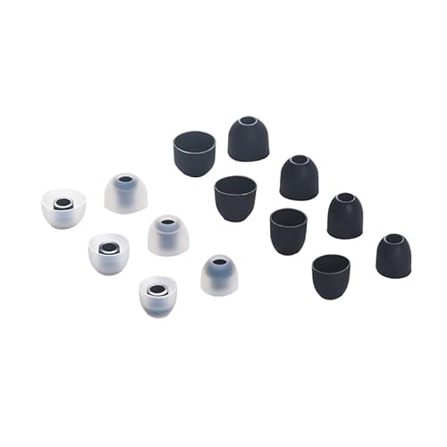 INF 14er-Pack Ersatz Ohrstöpsel für Sony WF-1000XM3/WF-1000XM4, Silikon-Kopfhörer-Ohrkappen Verbesserte Schallisolierung, Angenehm und weich, Staubdichtes Design von INF