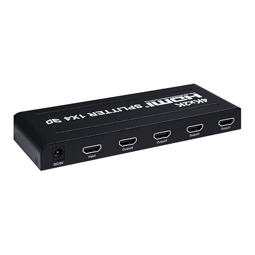 INF 1x4 HDMI-Splitter auf 4 Bildschirme 4K von INF