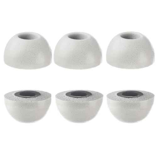 INF Ersatz-Ohrstöpsel aus Memory-Schaum für Samsung Galaxy Buds Pro, Ohrhörer-Aufsätze, Bietet eine hervorragende Abdichtung, grau von INF
