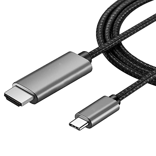 INF USB-C zu HDMI Kabel 4K 2 Meter, USB C auf HDMI-Kabel, UHD 4K/30Hz, USB Typ C zu HDMI Adapterkabel, 2 Meter von INF