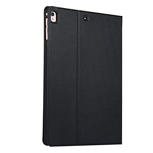 INF iPad Hülle für iPad 10.5/10.2 Zoll, Faltbare iPad-Hülle, Schützt das iPad,Exakte Passform iPad, TPU/PU-Leder, 1 × Tablethülle (schwarz) von INF