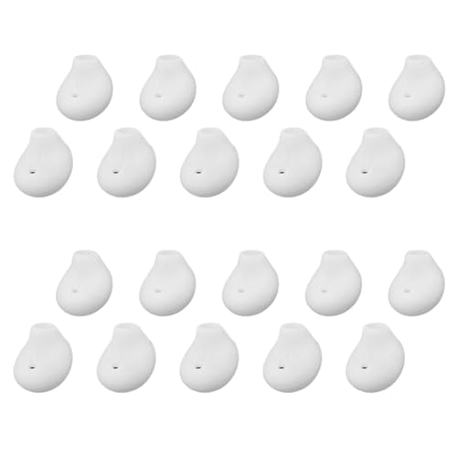 INF In-Ear-Silikon-Ohrhörerspitzenabdeckungen für Samsung Galaxy S6/S7, Note5/Note7, Reisen und den täglichen Gebrauch, 10 Paar Ohrhörer-Aufsätze von INF