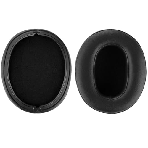 INF Ohrpolster für Sony WH-XB900N Kopfhörer Ersatzpolster Ear Pads Schwarz 1 Paar von INF