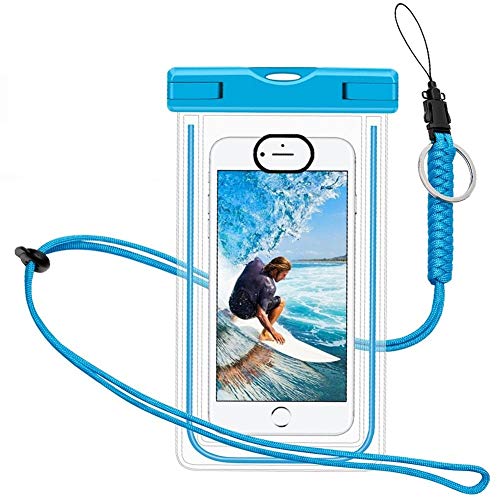 wasserdichte Handyhülle, IP68 Wasserschutzhülle versiegelt, Handytasche für Schwimmen, Baden, Strand, Universalgröße 6.5 Zoll von INF