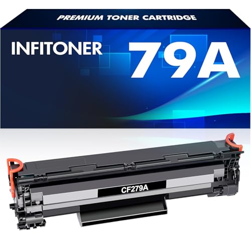 79A CF279A Toner Cartridge Black: 1-Pack Compatible for HP Pro MFP M26nw M26a M12w M12a Printer Ink von INFITONER