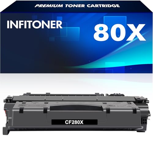 80X CF280X Toner Kompatibel für HP CF280X 80X für Pro 400 MFP M425dw MFP M425dn M425 M401 Pro M401a M401dw M401dne M401d M401dn M401n Schwarz, 1-Pack von INFITONER