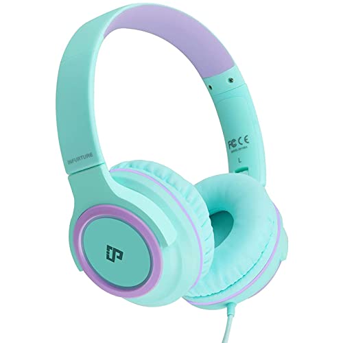 INFURTURE CH1 Kinder Kopfhörer, Kabel Kopfhörer für Kinder, Verstellbares Stirnband, Stereo Sound, Faltbare On-Ear-Kopfhörer, 3.5 mm Aux Jack, 94dB Volume Limited,Kinder Kopfhörer auf Ohr INFURTURE CH1 Kinder Kopfhörer, Kabel Kopfhörer für Kinder, Verstellbares Stirnband, Stereo Sound, Faltbare On-Ear-Kopfhörer, 3.5 mm Aux Jack, 94dB Volume Limited,Kinder Kopfhörer auf Ohr von INFURTURE