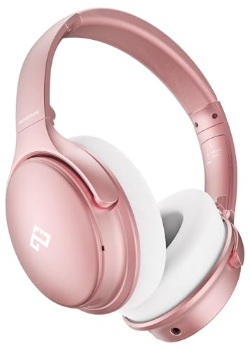 INFURTURE Noise Cancelling Kopfhörer, Roségold, Geräuschunterdrückung-Kopfhörer, Wireless, Bluetooth 5.0, Over Ear mit Mikrofon, Schnellladung, 40 Stunden Arbeitszeit, für TV, Handys. INFURTURE Noise Cancelling Kopfhörer, Roségold, Geräuschunterdrückung-Kopfhörer, Wireless, Bluetooth 5.0, Over Ear mit Mikrofon, Schnellladung, 40 Stunden Arbeitszeit, für TV, Handys. von INFURTURE