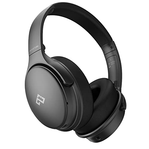 INFURTURE Noise Cancelling Kopfhörer Bluetooth 5.0,Drahtlose Over-Ear-Kopfhörer,Hi-Fi-Stereo-Tiefbass,Geräuschunterdrückung,Schnellladung 40H Spielzeit für TV, Reisen,Online-Kurs, Home Office INFURTURE Noise Cancelling Kopfhörer Bluetooth 5.0,Drahtlose Over-Ear-Kopfhörer,Hi-Fi-Stereo-Tiefbass,Geräuschunterdrückung,Schnellladung 40H Spielzeit für TV, Reisen,Online-Kurs, Home Office von INFURTURE
