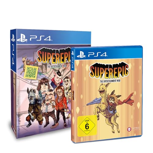 SuperEpic: The Entertainment War - Special Limited Edition (PlayStation 4) von ININ