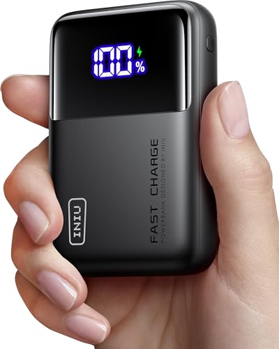 INIU Laptop Power Bank, 100W 25000mAh Powerbank USB-C Input&Output, Klein Externe Handyakkus Kompatibel mit MacBook, Surface, iPad, Fire TV Stick, Camera, DJI, iPhone 16 15 14, Reise, Wandern, Büro INIU Laptop Power Bank, 100W 25000mAh Powerbank USB-C Input&Output, Klein Externe Handyakkus Kompatibel mit MacBook, Surface, iPad, Fire TV Stick, Camera, DJI, iPhone 16 15 14, Reise, Wandern, Büro von INIU