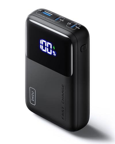 INIU Power Bank, 65W 20000mAh Powerbank USB-C Input&Output, Klein Externe Handyakkus Laptop für Reise, Wandern, Büro, Kompatibel mit MacBook, iPad, iPhone 16 15 14, Redmi, Xiaomi, Fire TV Stick von INIU