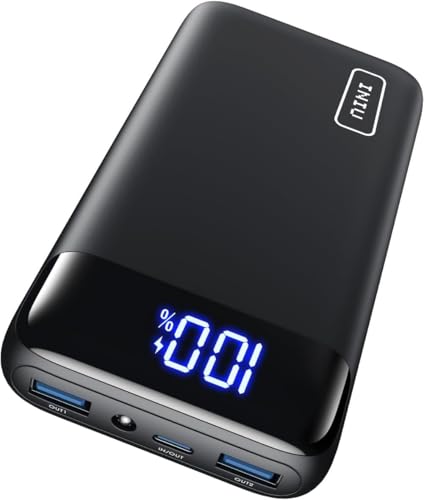 INIU Power Bank, 22,5W Powerbank klein Aber stark 20000mAh (USB C Input&Output), 3A USB C PD3.0 QC4.0 Powerbank with LED Display, kompatibel mit iPhone 14 13 12 11 Pro Max Samsung S21 S20 iPad Huawei von INIU