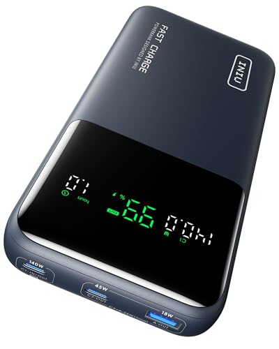 INIU Power Bank, Small 25000mAh 140W Phone & Laptop Powerbank, Fast Charging Outdoor Camping Externe Handyakkus, Kompatibel mit Laptop iPad iPhone Samsung Für Herren und Frauen, Blau INIU Power Bank, Small 25000mAh 140W Phone & Laptop Powerbank, Fast Charging Outdoor Camping Externe Handyakkus, Kompatibel mit Laptop iPad iPhone Samsung Für Herren und Frauen, Blau von INIU