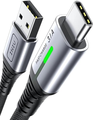 INIU USB C Kabel 1m, Typ C 3,1A Handy Ladekabel USB auf USB C Schnellladekabel, Nylon USB-C Aufladekabel Lang für iPhone 15 Pro Samsung Galaxy S21 S20 S10 Note 10 Google Pixel 7 6 INIU USB C Kabel 1m, Typ C 3,1A Handy Ladekabel USB auf USB C Schnellladekabel, Nylon USB-C Aufladekabel Lang für iPhone 15 Pro Samsung Galaxy S21 S20 S10 Note 10 Google Pixel 7 6 von INIU
