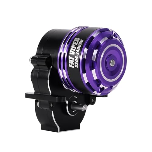 INJORA Fat Viper 2204 2400KV Brushless Outrunner Motor & Getriebe für TRX4M 1/18 RC Upgrade von INJORA