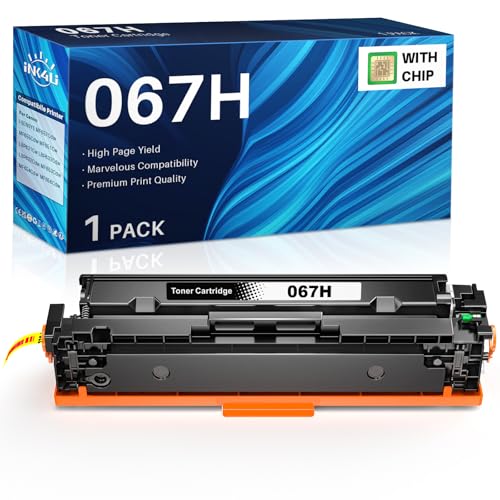 067H Toner 067 Kompatible für Canon Toner 067h schwarz für Canon i-SENSYS LBP631 LBP631Cw LBP633 LBP633Cdw MF651 MF655 MF657 MF651Cw MF655Cw MF657Cw MF655Cdw MF657Cdw von INK4U