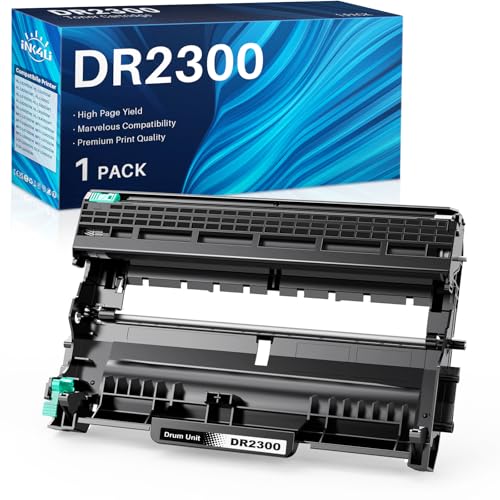DR-2300 Trommel kompatibel für Brother DR2300 Trommel TN-2320 Toner für Brother HL-L2300D HL-L2340DW HL-L2360DN MFC-L2700DW MFC-L2720DW DCP-L2500D DCP-L2520DW (1X DR2300 Trommeleinheit) von INK4U