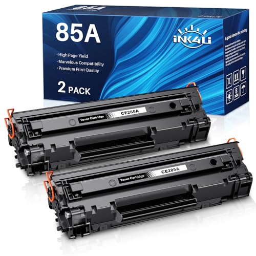 INK4U CE285A 85A Toner Kompatibel für HP 85A Toner für HP Laserjet P1102W P1102 M1212NF M1132MFP M1217NFW M1212 M1132 M1210 M1210MFP P1109 (Schwarz, 2Pack) von INK4U