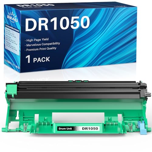INK4U DR-1050 Trommel Kompatibel für Brother DR1050 Trommel TN-1050 Toner für MFC-1910W MFC-1810 DCP-1612W DCP-1610W DCP-1510 DCP-1512 HL-1210W HL-1212W(1 Trommeleinheit) von INK4U